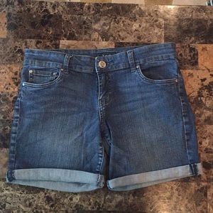 Blue Denim Shorts